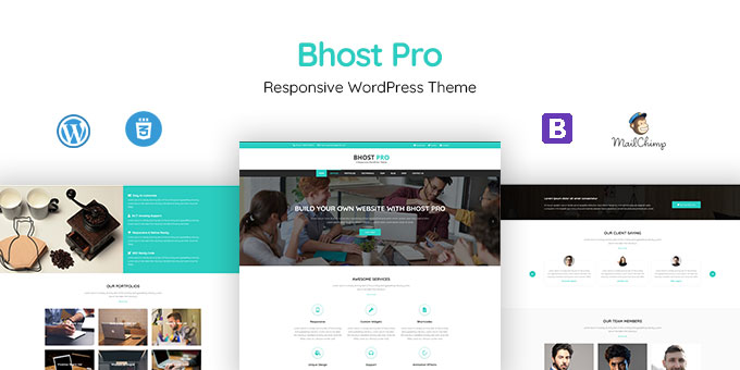 BHOST PRO - Responsive WordPress Theme