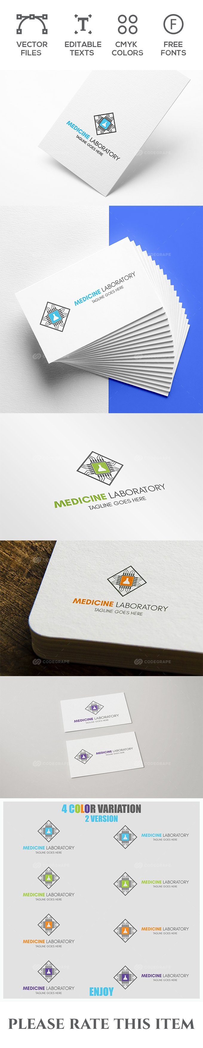 Medicine Laboratory Logo