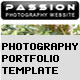 Passion - Minimal HTML5 Photography Website Template