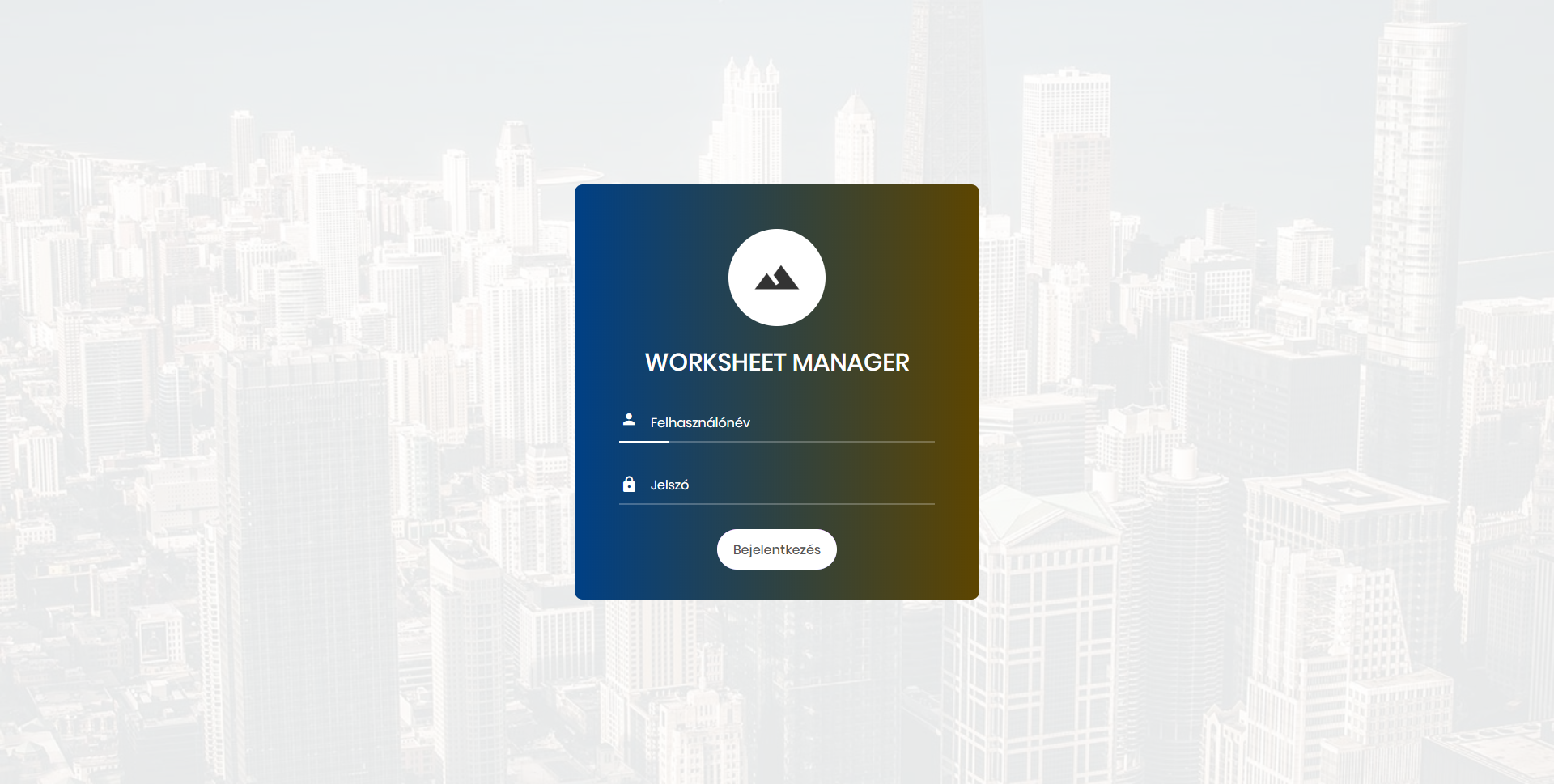 PHP/HTML WorkSheet Manager System For IoT Services