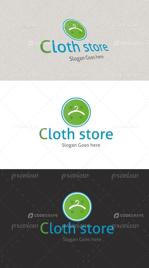 Cloth Store Logo Design