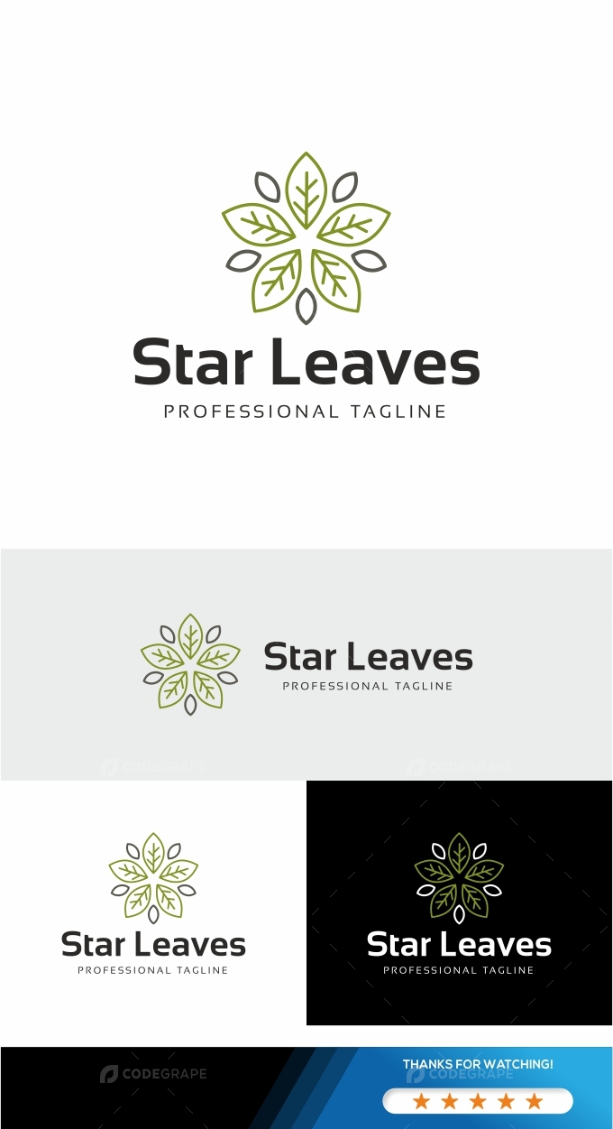 Star Leaves Logo