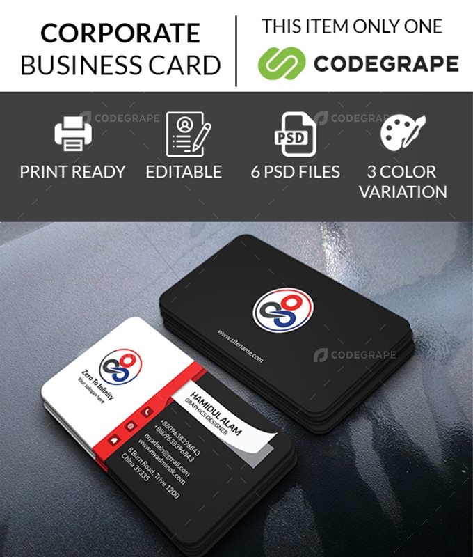 Corporate Business Card Version 2.0