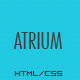 Atrium One Page Parallax Html5 & Css3 Template