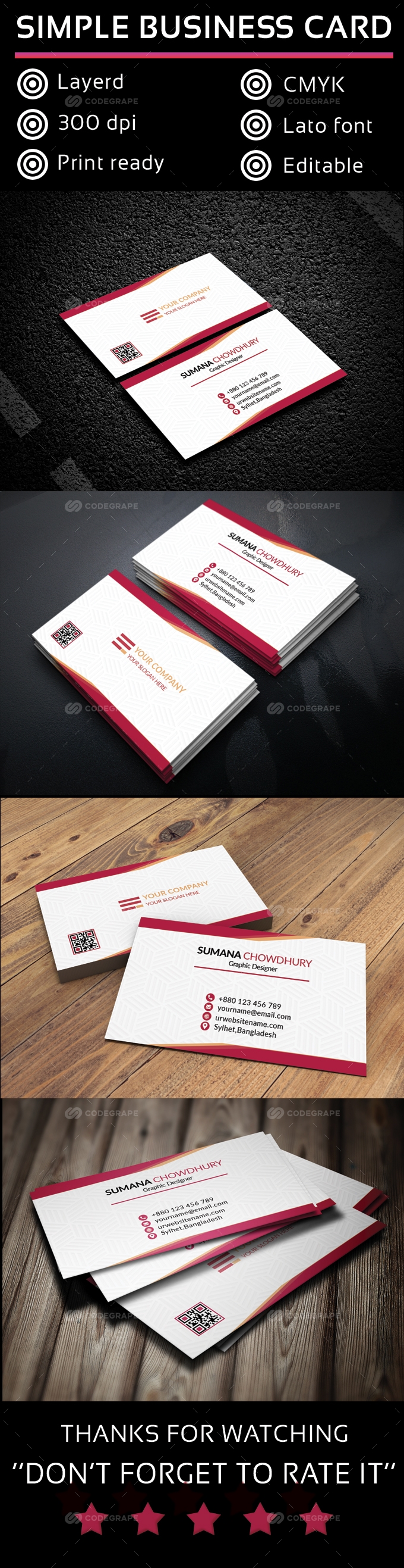 Corporate Business Card
