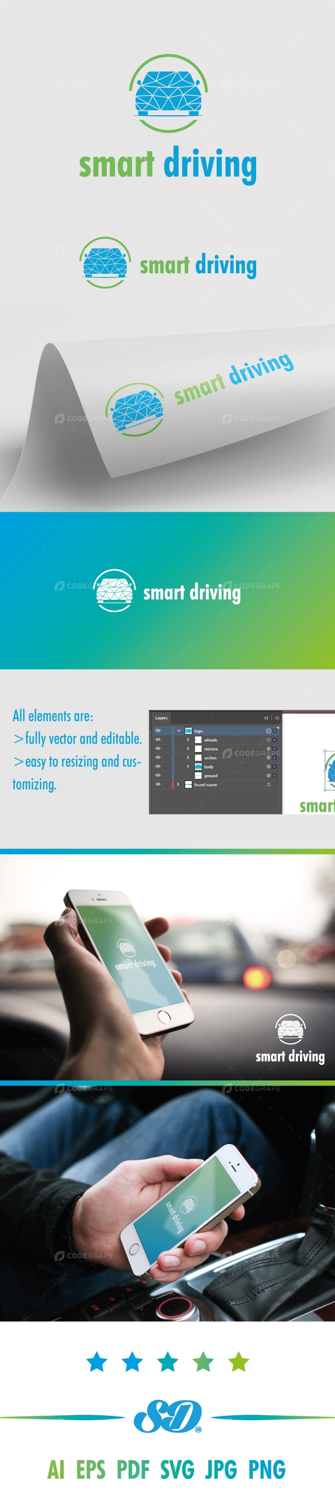 Smart Driving Logo