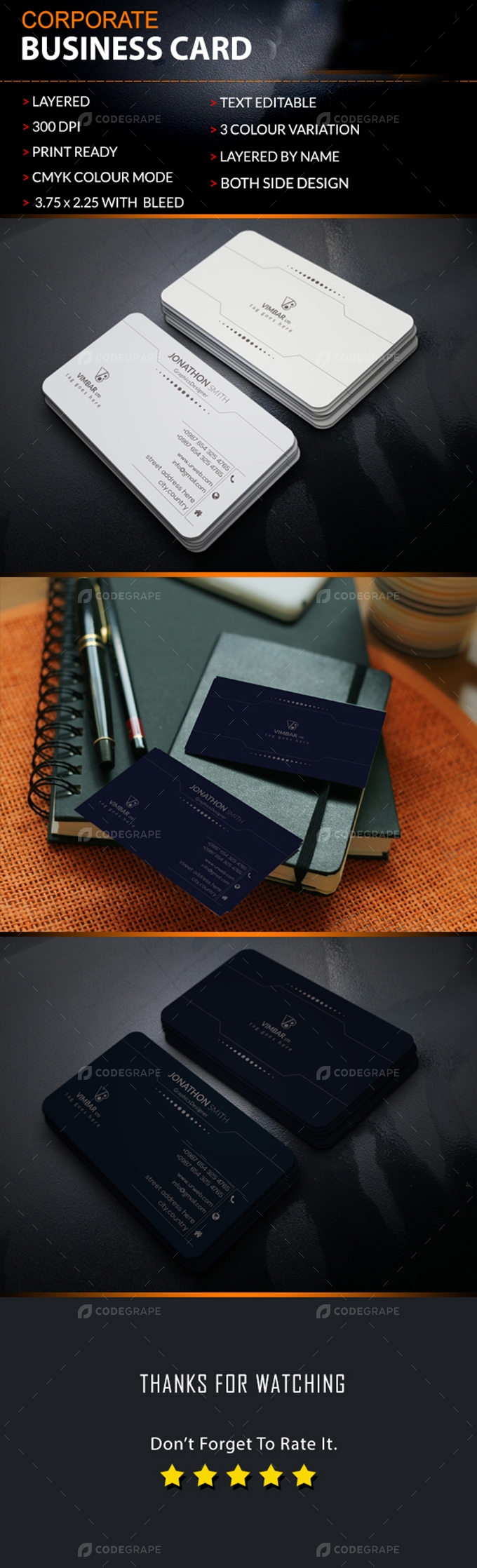 Corporate Business Card