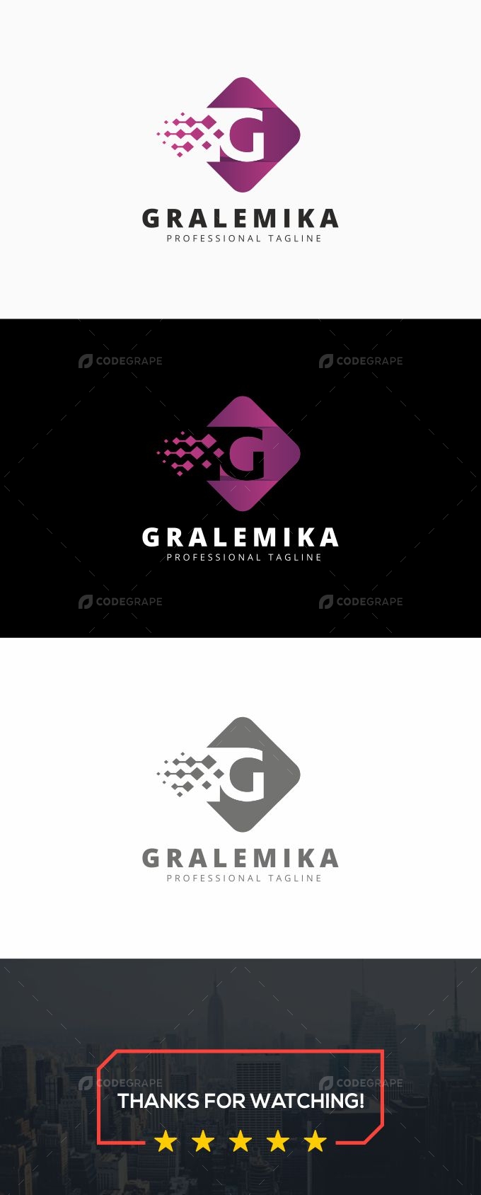 G Letter - Gralemika Logo