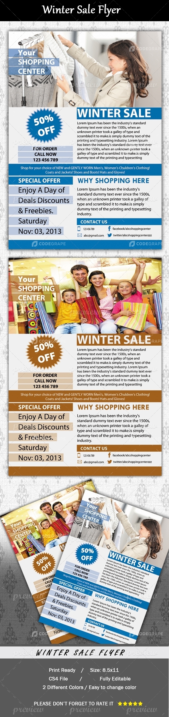 Winter Sale Flyer