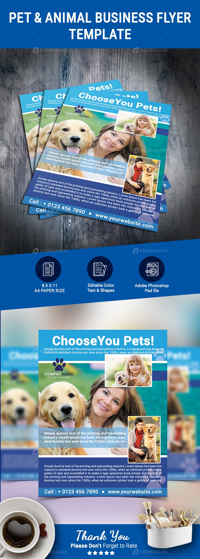 Pet & Animal Business Flyer
