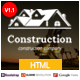 Sunrise Construction & Builder Company Responsive HTML Template