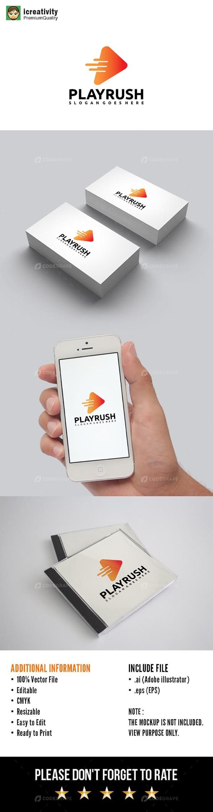 Play Rush Logo