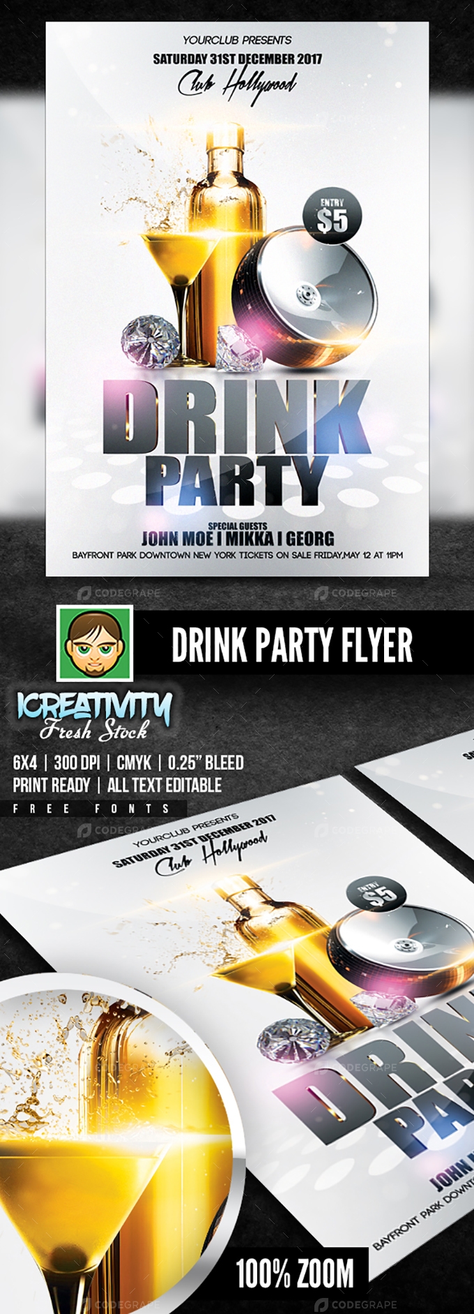 Drink Party Flyer