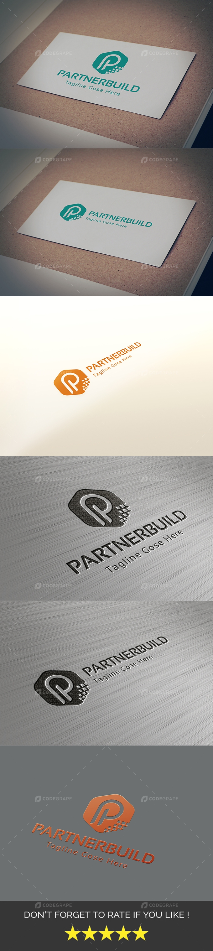 Partnerbuild (P Logo) Template