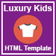 Luxury Kids - Responsive Bootstrap HTML Template