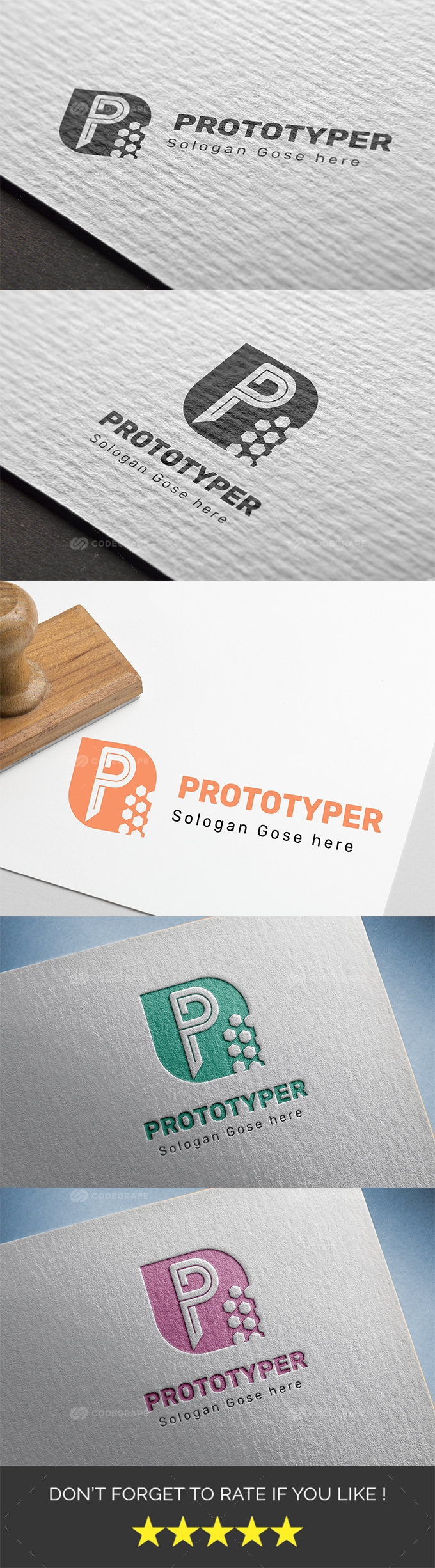 Prototyper ( P Letter Logo)