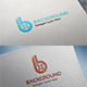 Background B Letter logo