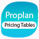 Proplan - Unique Modern Pricing Tables