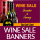Wine Sale Web Banners