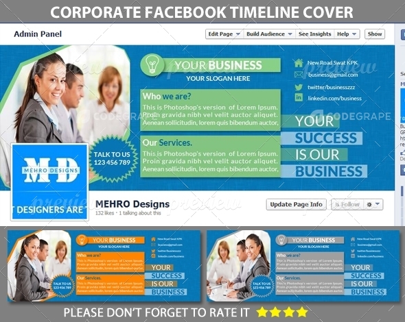 Corporate Facebook Timeline Cover