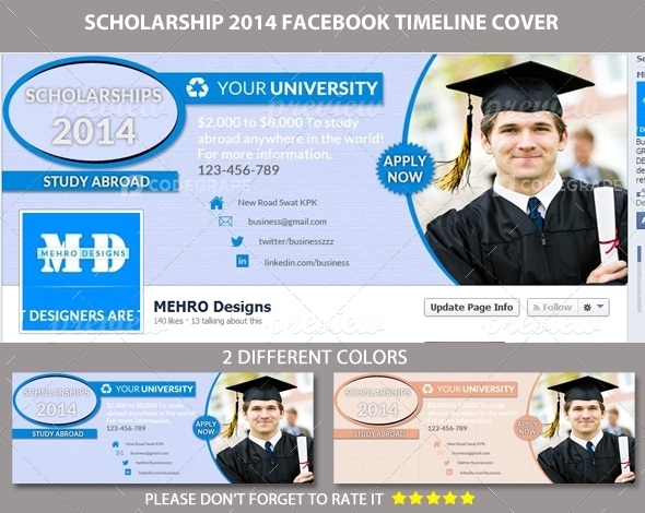 Scholarship / University Facebook Timeline