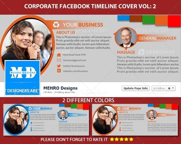 Corporate Facebook Timeline Cover
