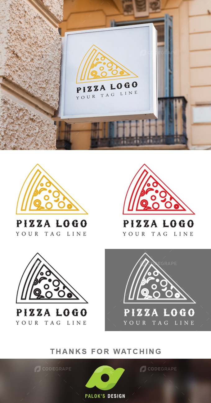 Pizza Shop Logo