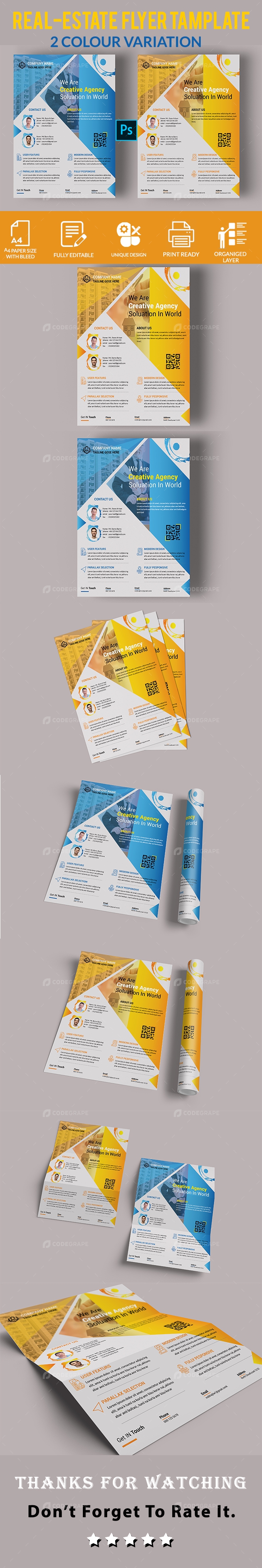 Real-Estate  Flyer Template