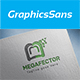 Megafector m Letter Logo Templates
