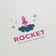 Space Rocket Logo