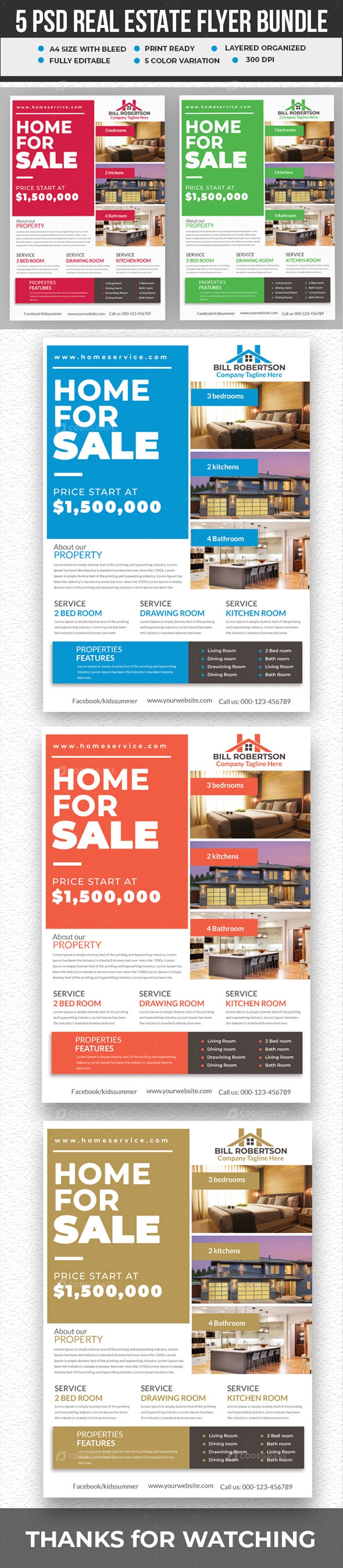 Real Estate & Property Flyer Template