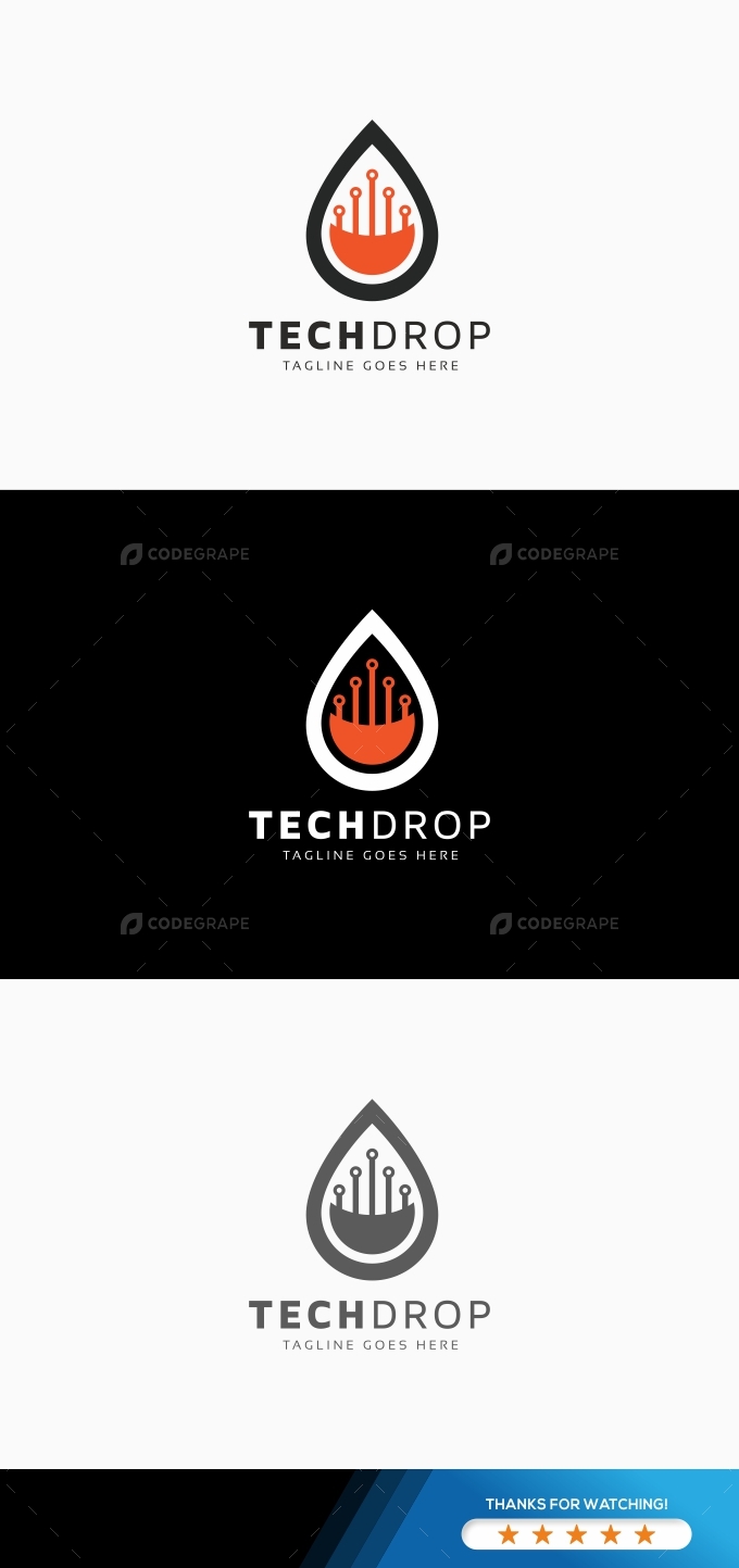 Tech Drop Logo