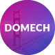 DOMECH Agency One Page PSD Template