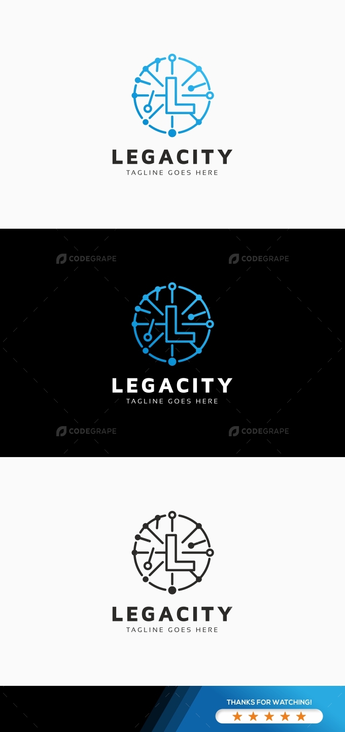 Legacity - L Letter Logo