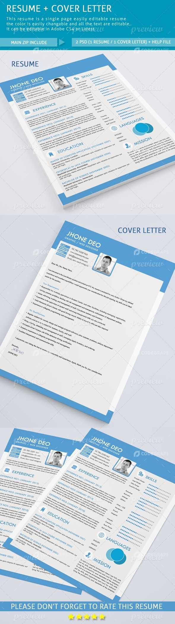 Resume+Cover Letter