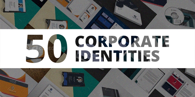 50 Corporate Identities with Extended License