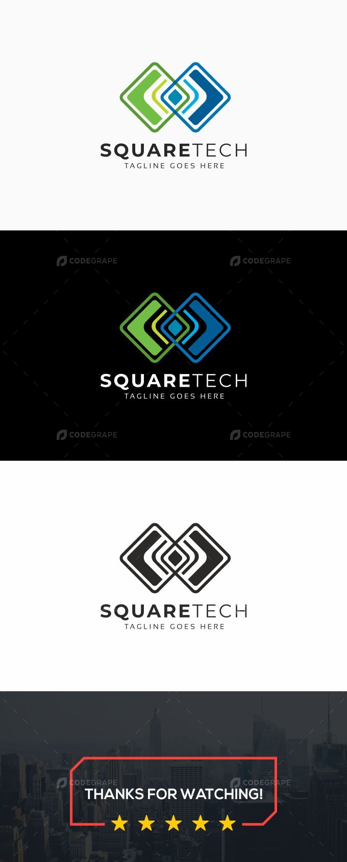 Square Tech Logo