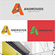Androvide A Letter Logo