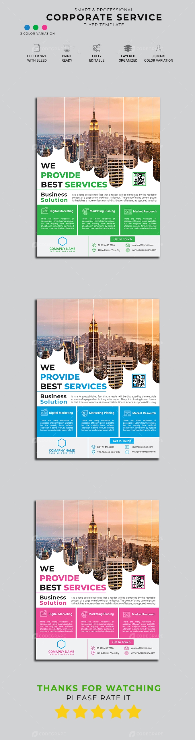 Corporate Service Flyer