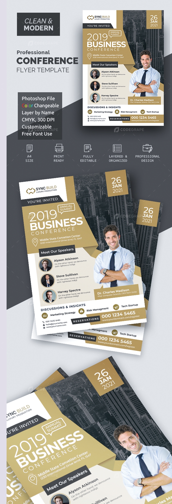 Conference Flyer Template