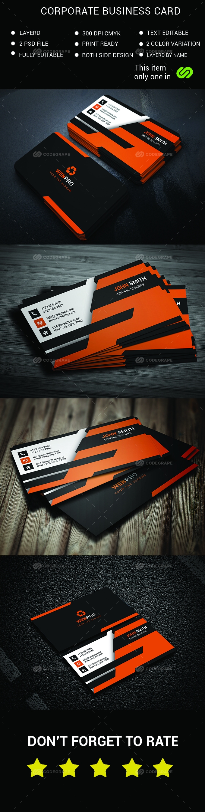 Corporate Business Card