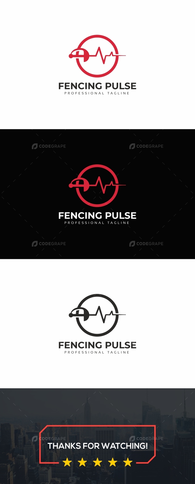 Fencing Pulse Logo