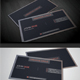 Flat Corporate Business Card Design