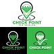 Human Check Logo Design Template