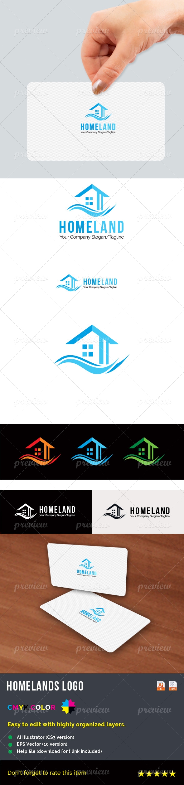 HomeLand Logo