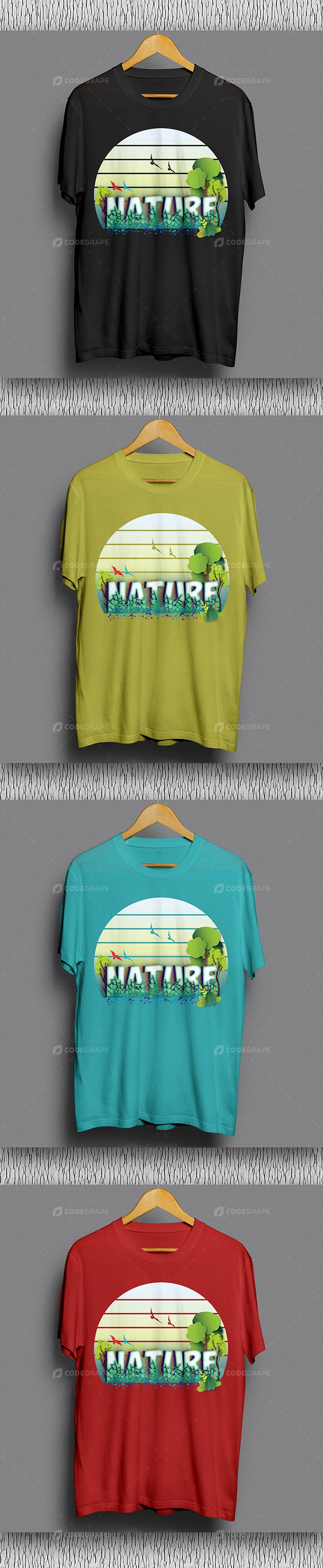 Nature T-Shirt Design