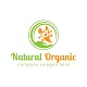 Natural Organic Logo Design Template