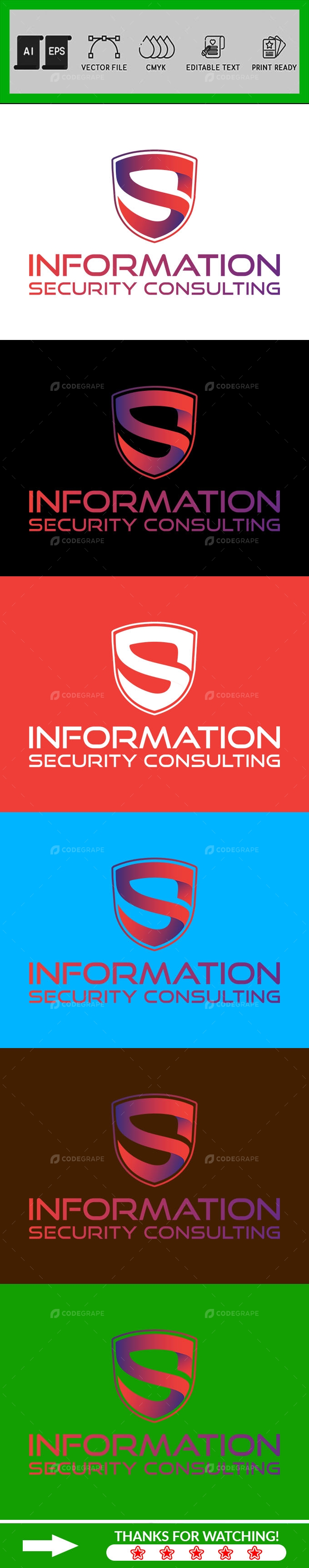 Security Service Logo Design Template
