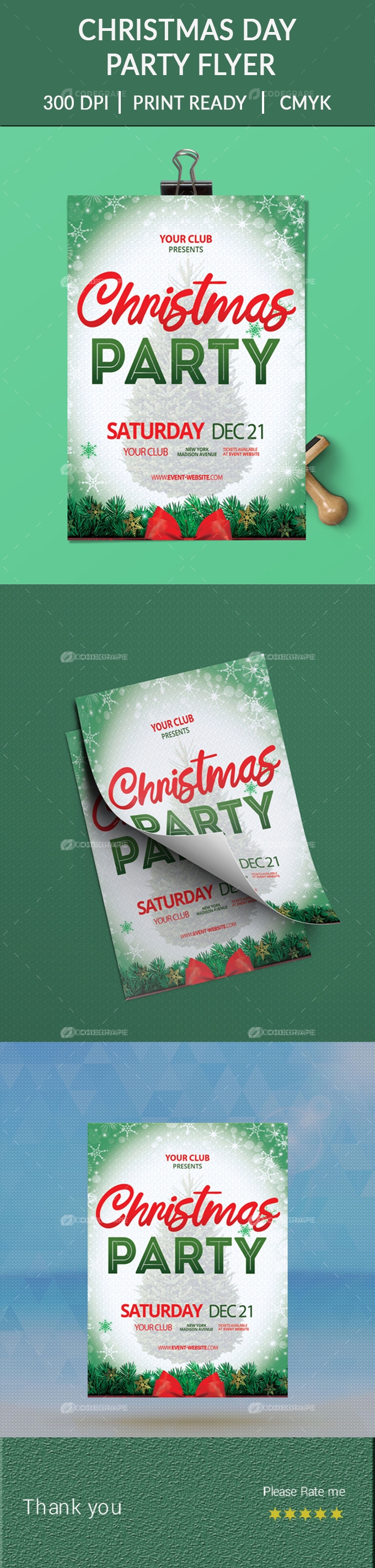 Christmas Day Party Template
