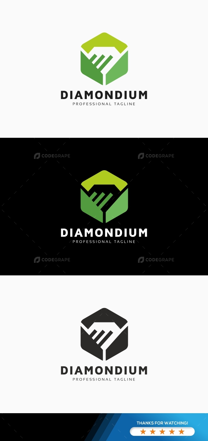 Diamond Connection Logo Template